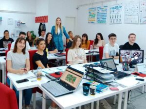 moderna ucionica u auto skoli drift kragujevac